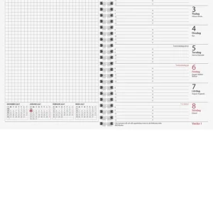 Veckonotes Refill  | 2027