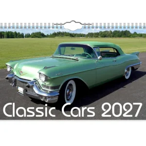 Väggkalender Classic Cars A3 / 2027