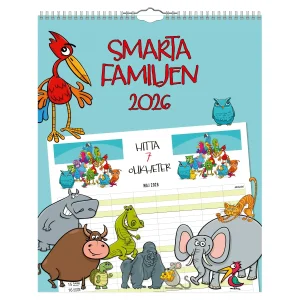 Smarta Familjen – Stor familjekalender | 2026