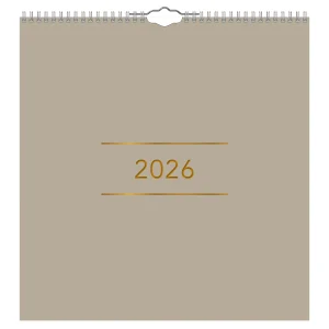 VÄGGKALENDER CLEAN 2026
