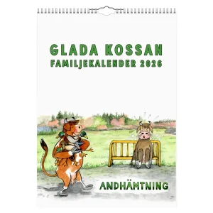 Liten familjekalender Glada Kossan | 2026