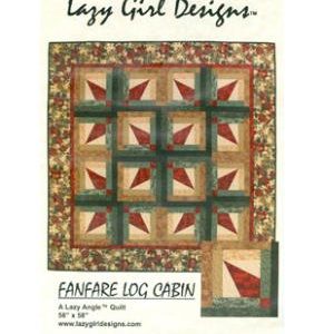 Lazy Girl Fanfare Log Cabin