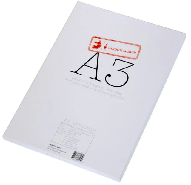 Allvädersfilm Graphic Supply A3 155g (120mic), 100st/fp - Bild 2