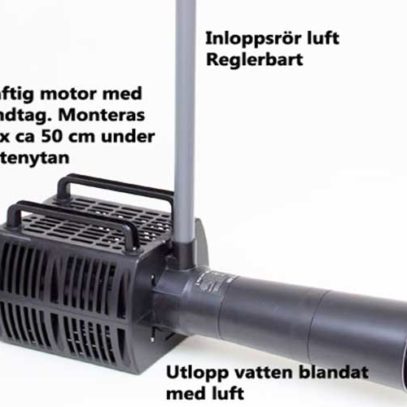 Megaflow Oxy 75000 flytande luftare (utgått hos grossist) - Bild 4