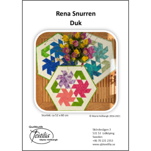Mönster Duk Rena Snurren, PDF eller Utskrivet