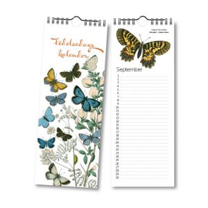 FÖDELSEDAGSKALENDER FJÄRILAR