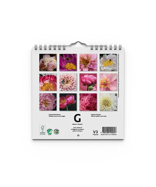Blossom Mini väggkalender 2025 - Bild 5