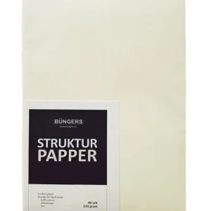 Brevpapper A4 linnepressat 120g vanilj 40st/fp