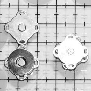 Magnetlås, sy-i 14 mm nickel