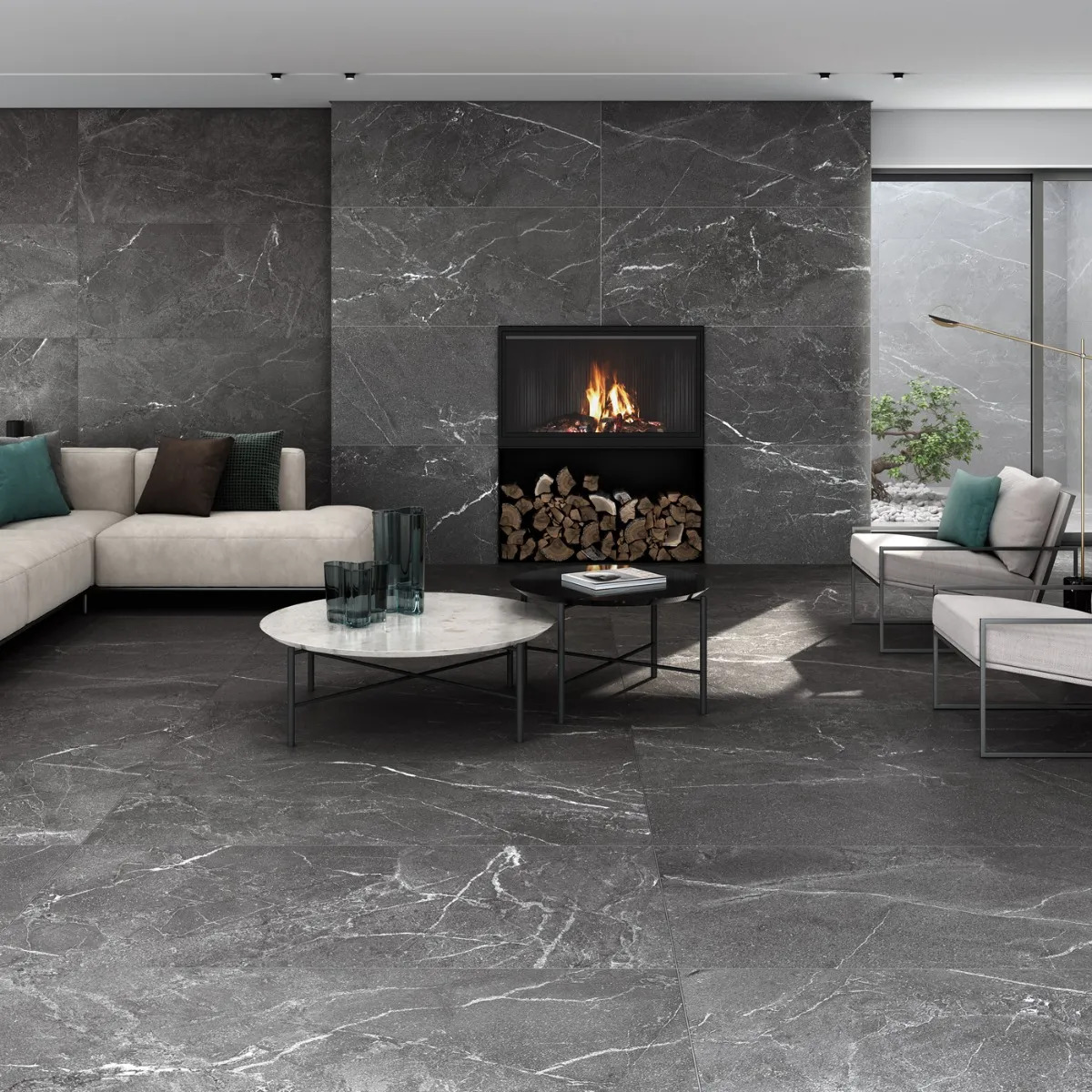 Klinker Negresco Black Matt 60×120 - Bild 2