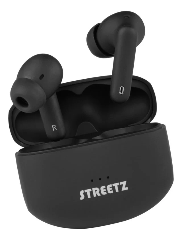 T500 TWS Hörsnäckor ANC In-Ear Matt Svart - Bild 2