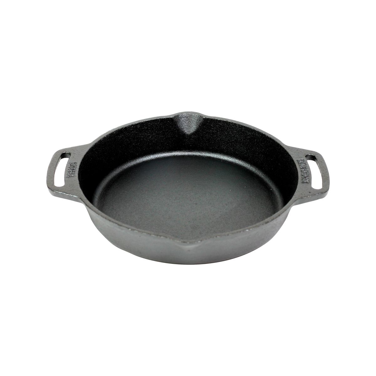 Gjutjärn stekpanna med 2 handtag 25 cm